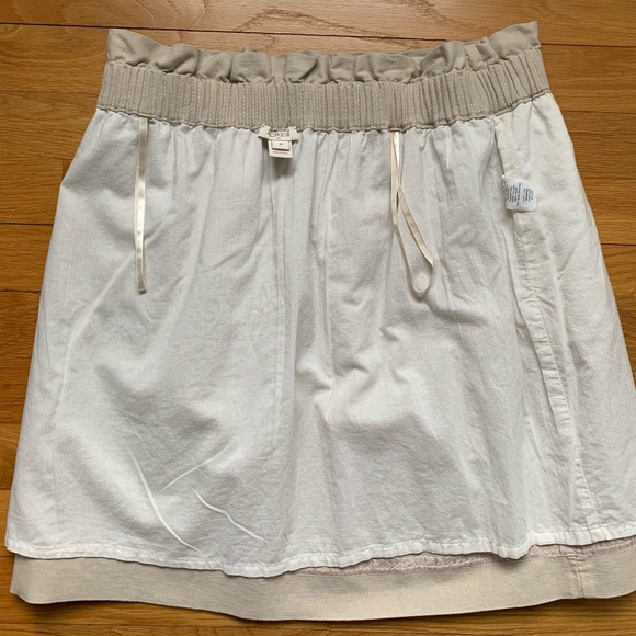 J. Crew Tan City Mini Linen Elastic Waist Skirt - Picture 5 of 10